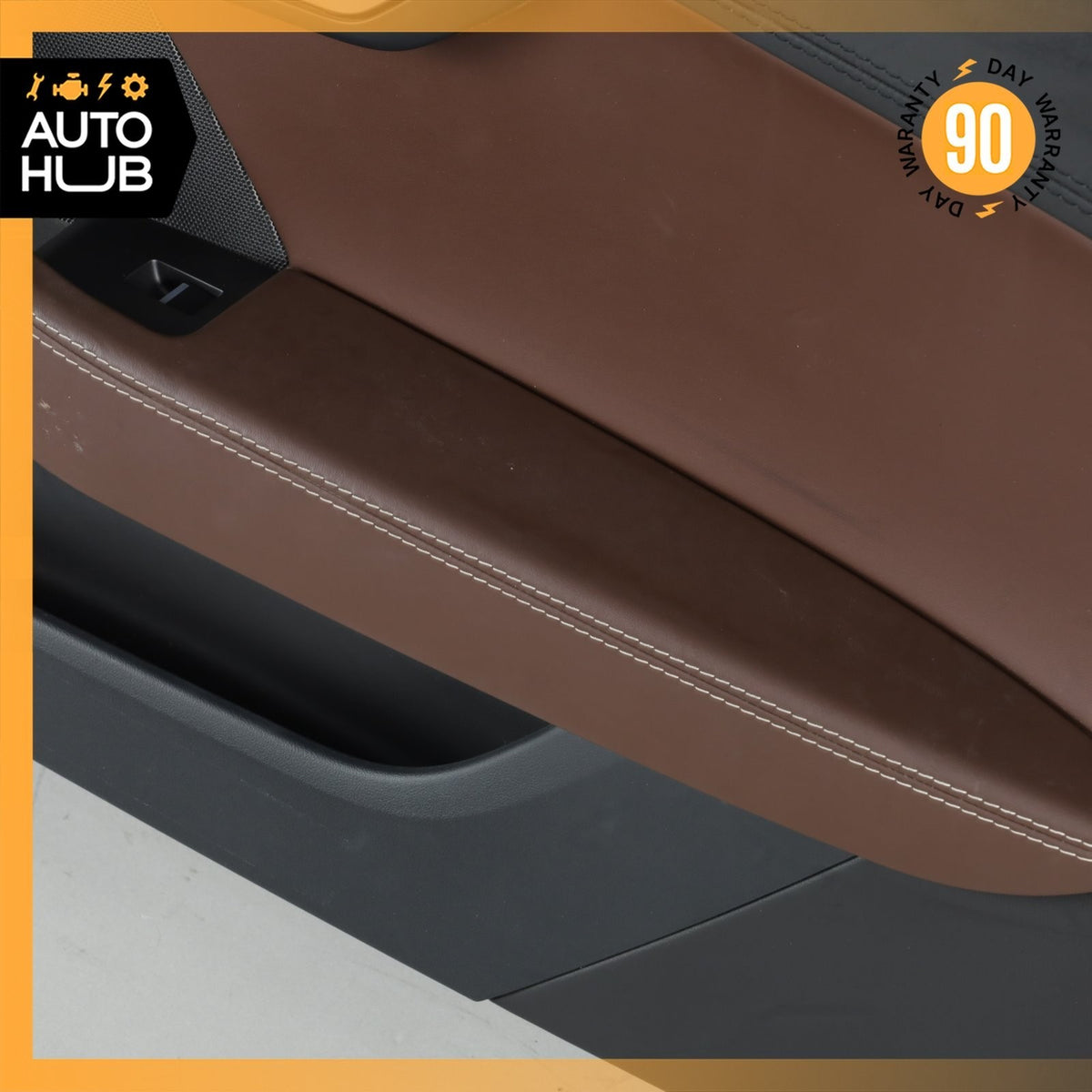 14-20 Jaguar X152 F-Type Right Side Interior Door Trim Panel Leather OEM - photo 12