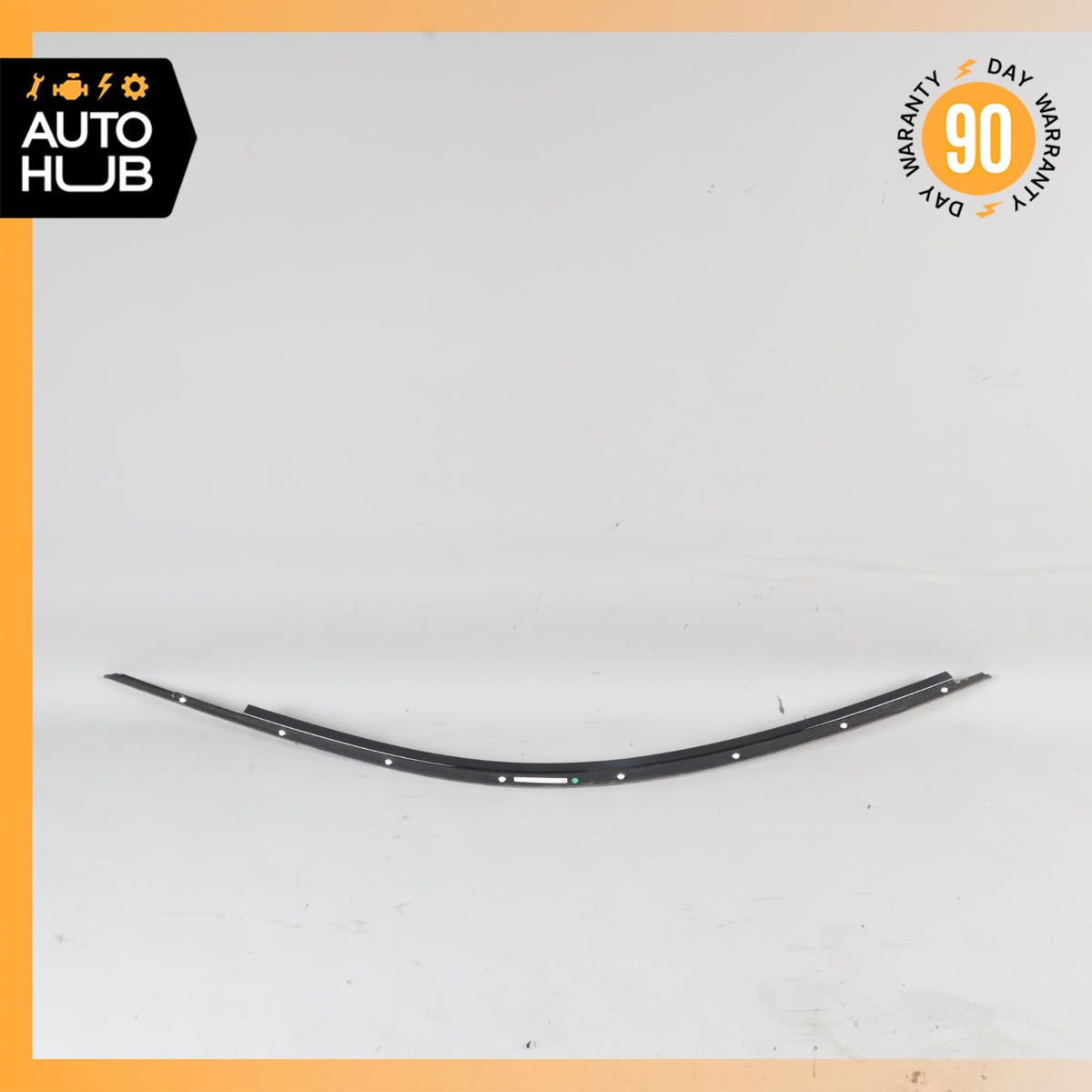 15-24 Porsche 981 982 718 Cayman Left Driver Door Upper Molding Trim Black OEM - photo 6