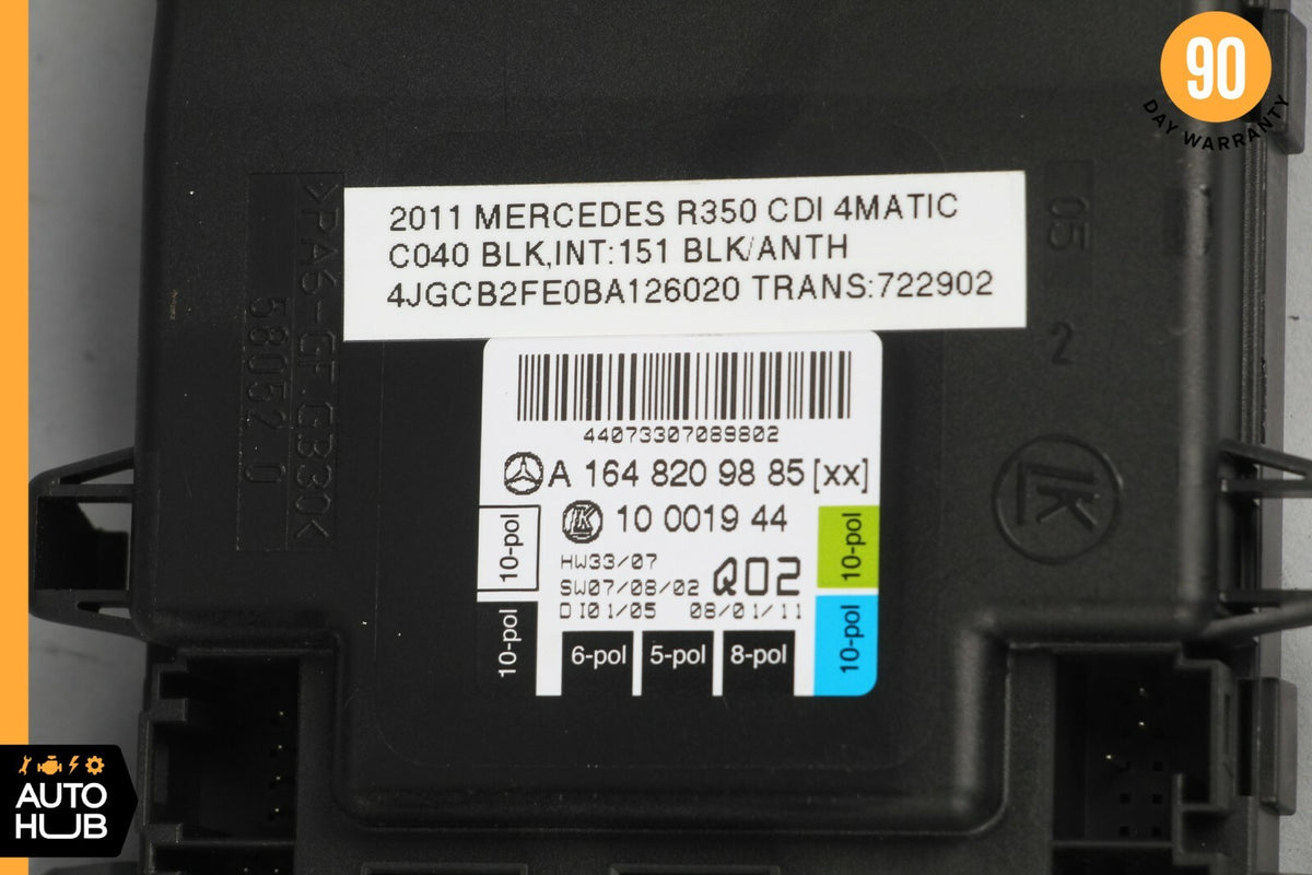 06-13 Mercedes W251 R350 ML450 GL450 Front Right Side Door Control Module OEM - photo 6
