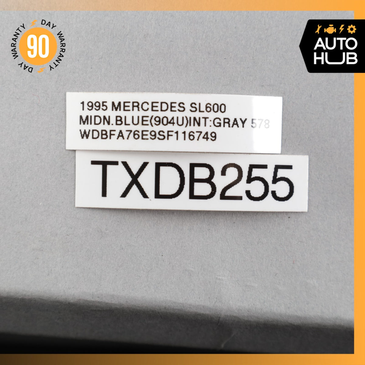 93-02 Mercedes R129 SL600 600SL M120 Engine Motor Oil Filter Housing OEM 92k - photo 10