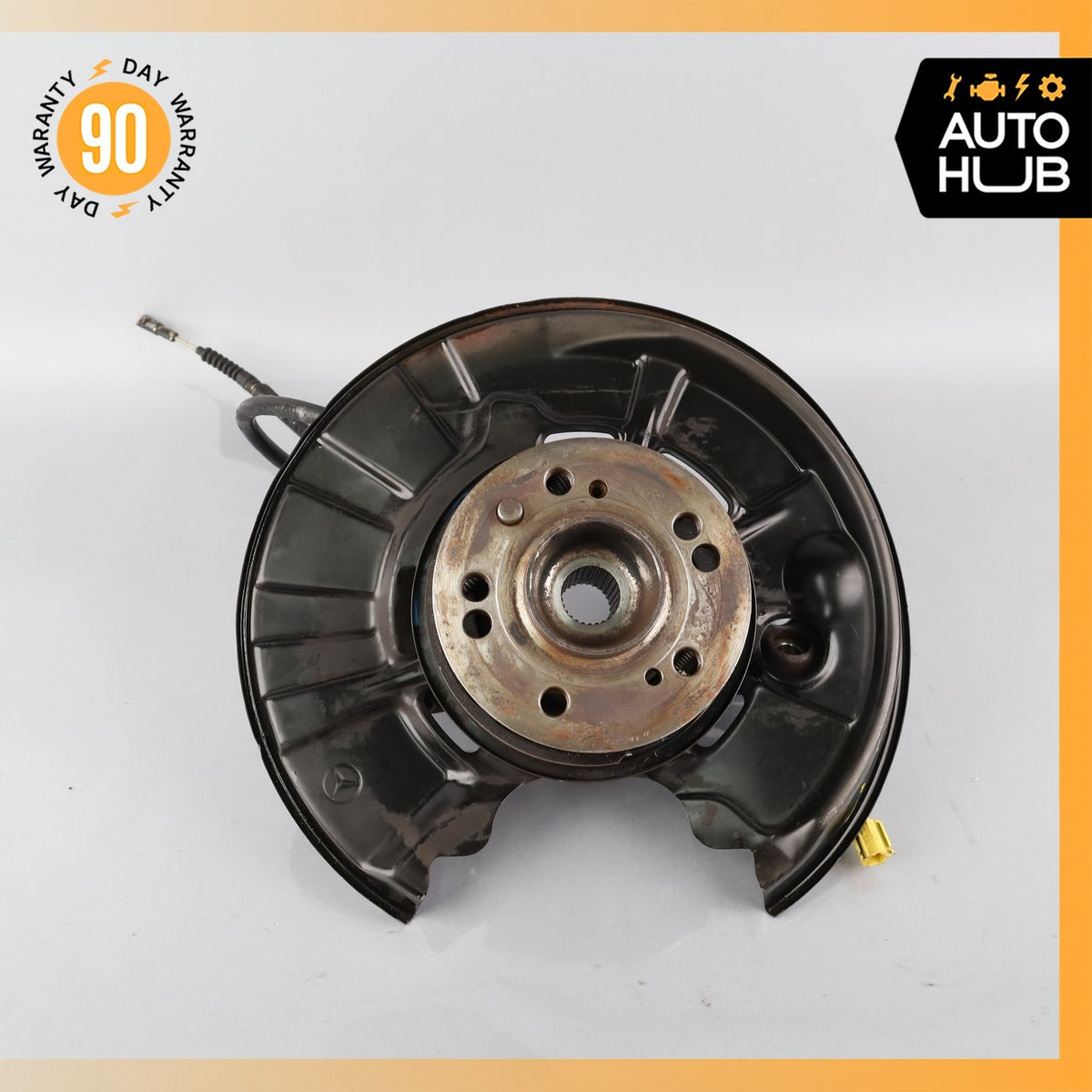92-99 Mercedes W140 CL600 S500 Rear Right Side Spindle Knuckle Hub OEM 63k - photo 2