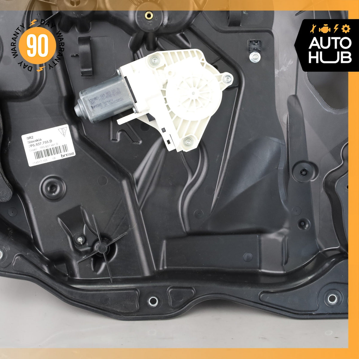 11-18 Porsche Cayenne 958 Front Left Side Door Window Regulator w/ Motor OEM - photo 7