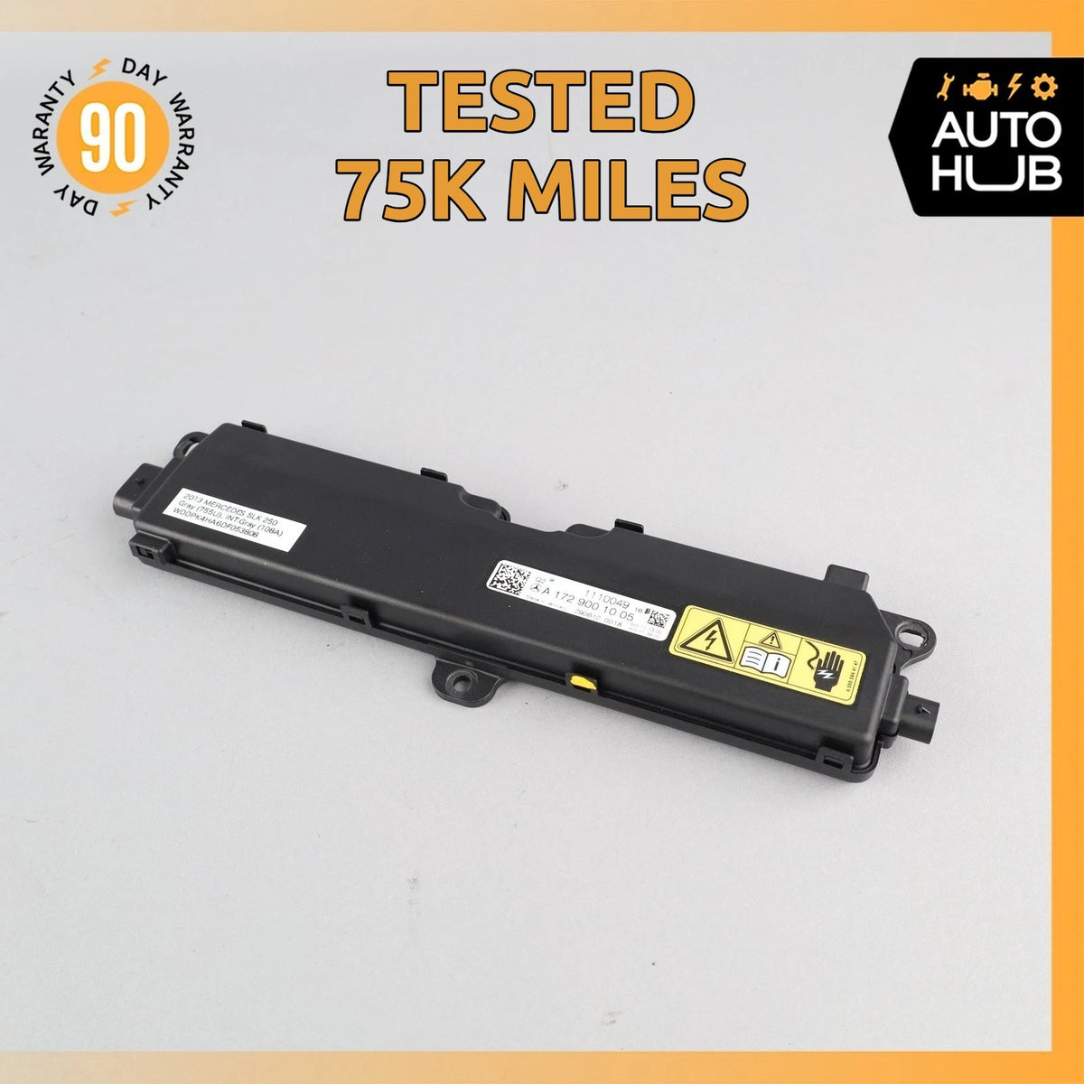 Mercedes R172 SLK250 SL400 Pano Panoramic Roof Magic Sky Control Module OEM 75k - photo 1