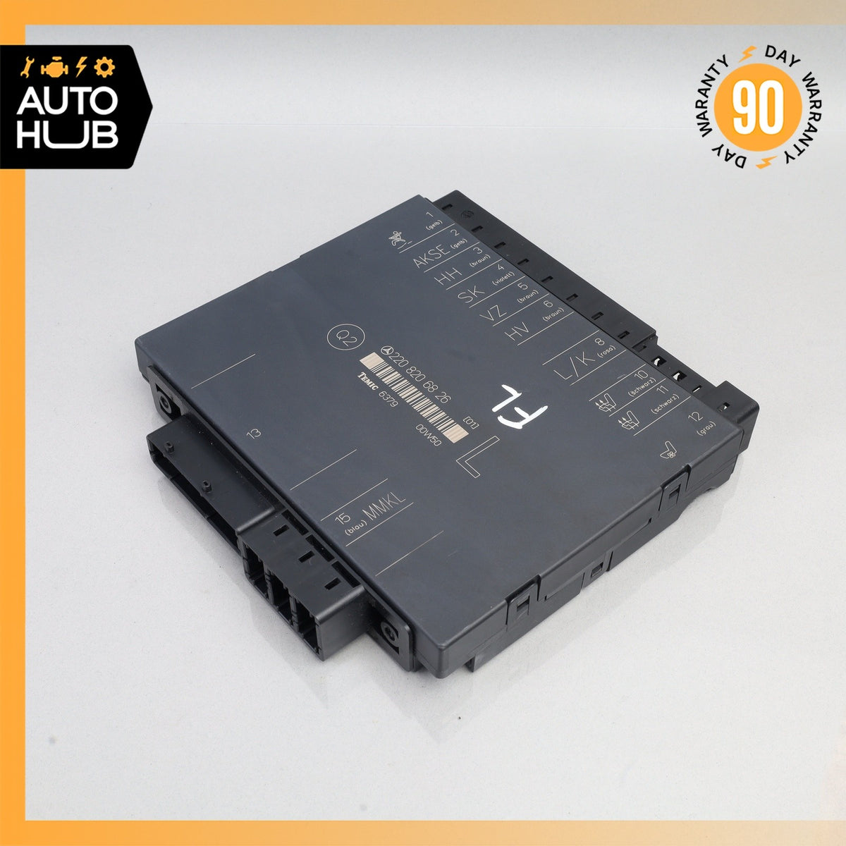 00-02 Mercedes W220 S600 S55 AMG Seat Control Module Front Left OEM - photo 2