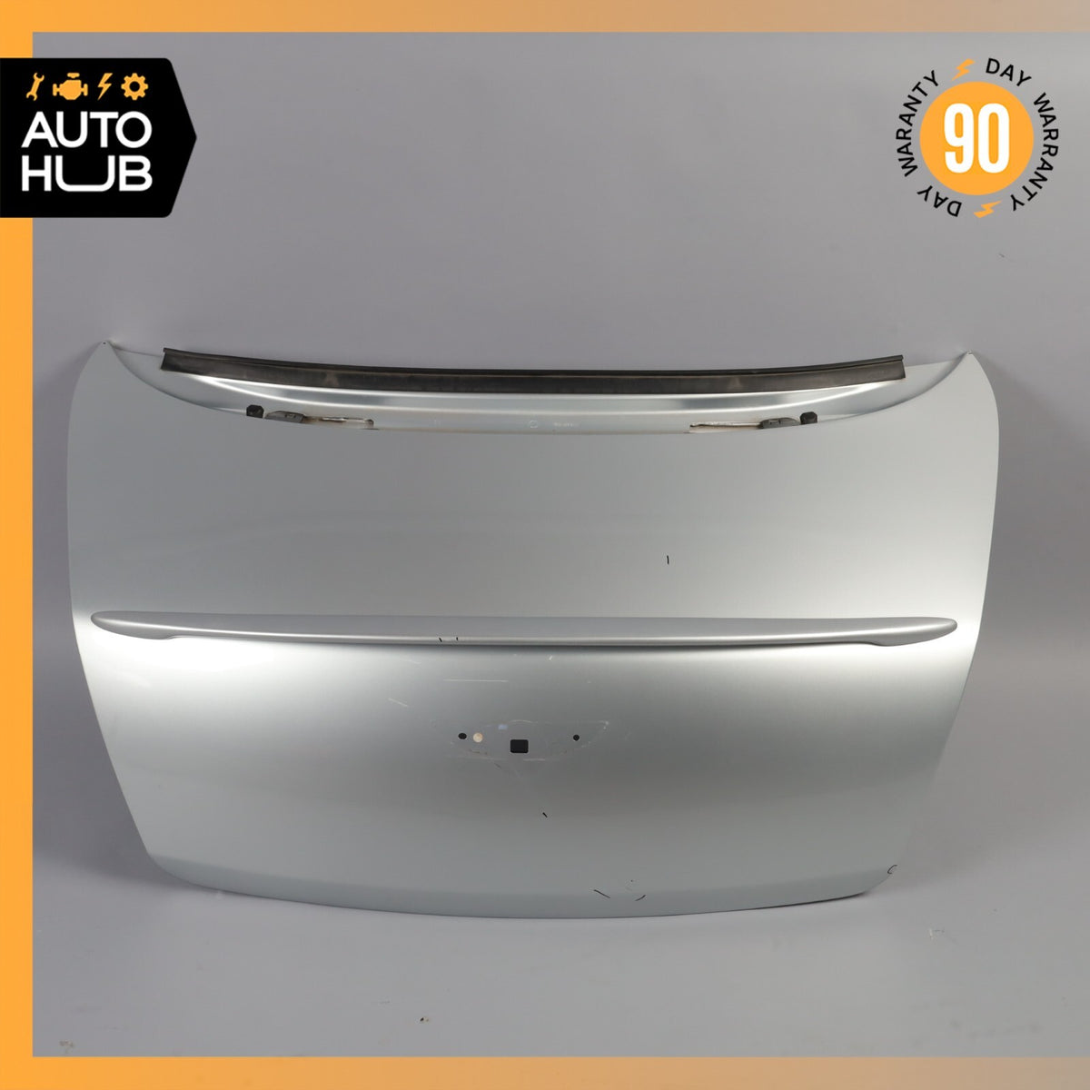 03-10 Bentley Continental GT Coupe Trunk Lid Panel Assembly Silver OEM - photo 1
