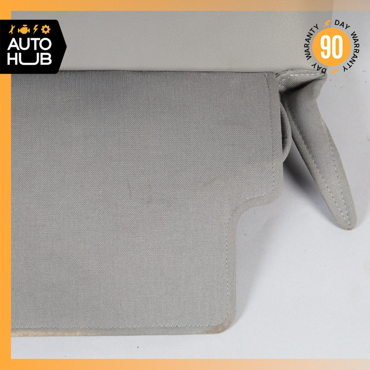 07-14 Mercedes W216 CL550 Front Left Driver Side Seat Back Cover Gray OEM - photo 7