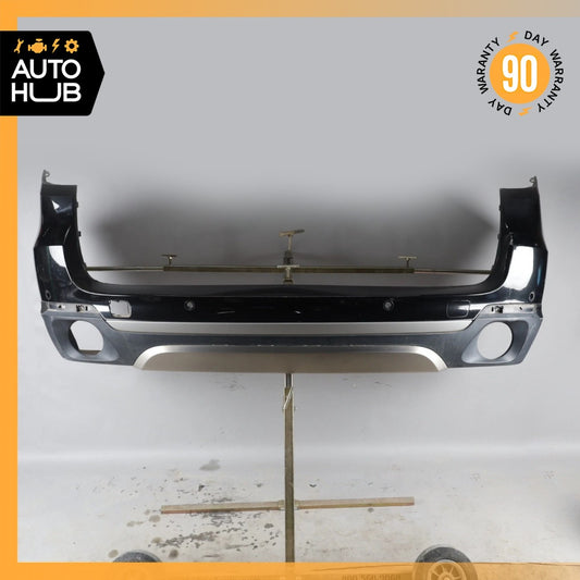 14-18 BMW F15 X5 Rear Bumper Cover Panel Assembly Black OEM - photo 1