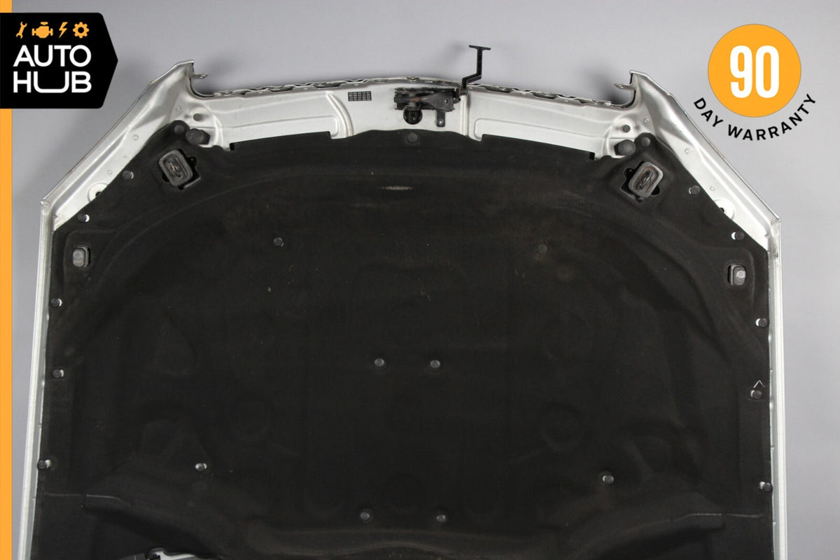07-13 Mercedes W221 S600 S550 Hood Panel Assembly Iridium Silver Metallic OEM - photo 11