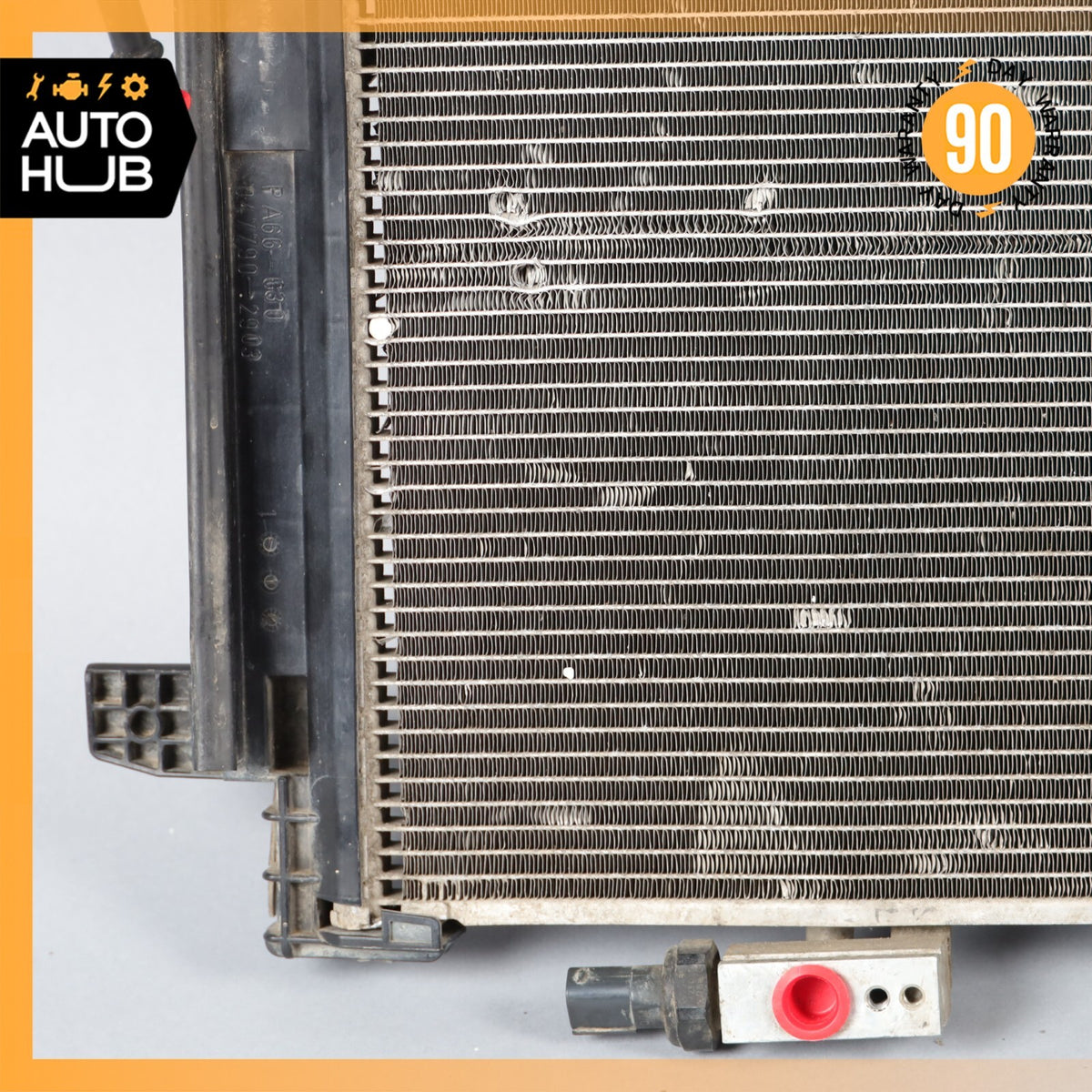 08-17 Mercedes W207 E350 C350 AC A/C Air Condenser Steering Oil Cooler OEM - photo 15