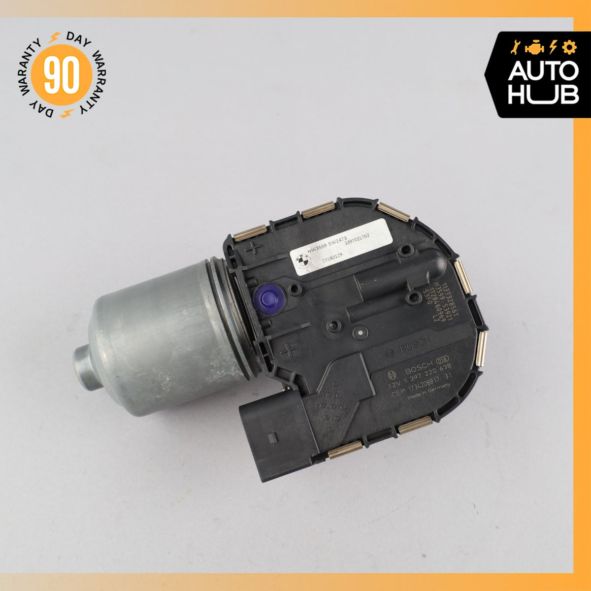 15-18 BMW F26 X4 Front Windshield Wiper Motor OEM - photo 2