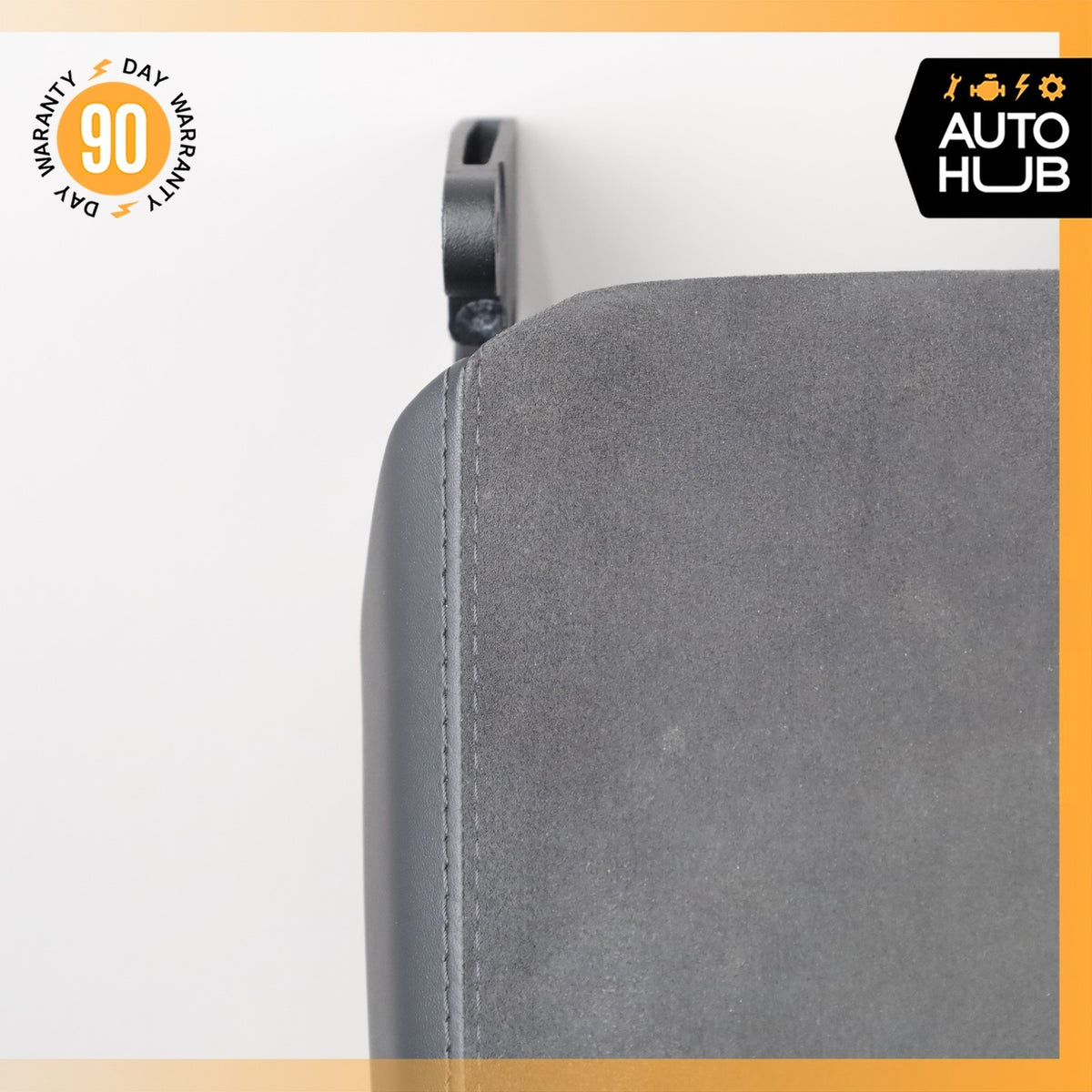 15-18 Porsche Macan 95B Front Center Console Armrest Arm Rest Suede Black OEM - photo 4