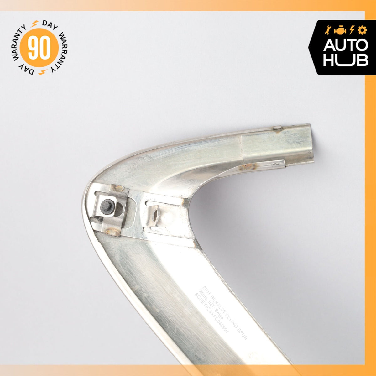 14-18 Bentley Flying Spur Rear Right Side Door Window Frame Trim OEM 44k - photo 11