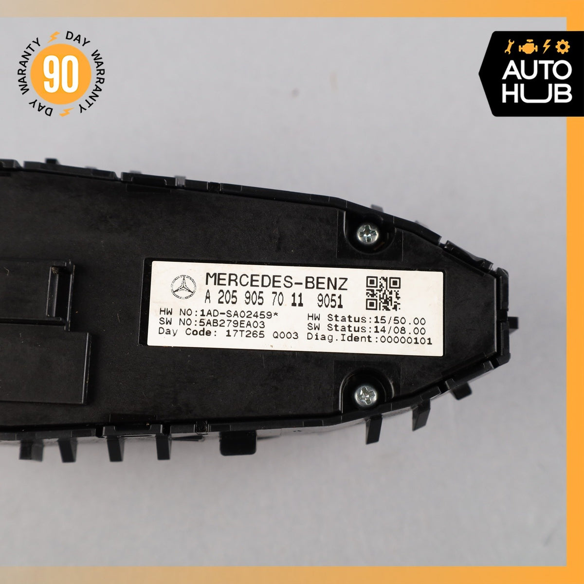 15-23 Mercedes W205 C63 AMG C300 Left Driver Master Window Switch Control OEM - photo 9