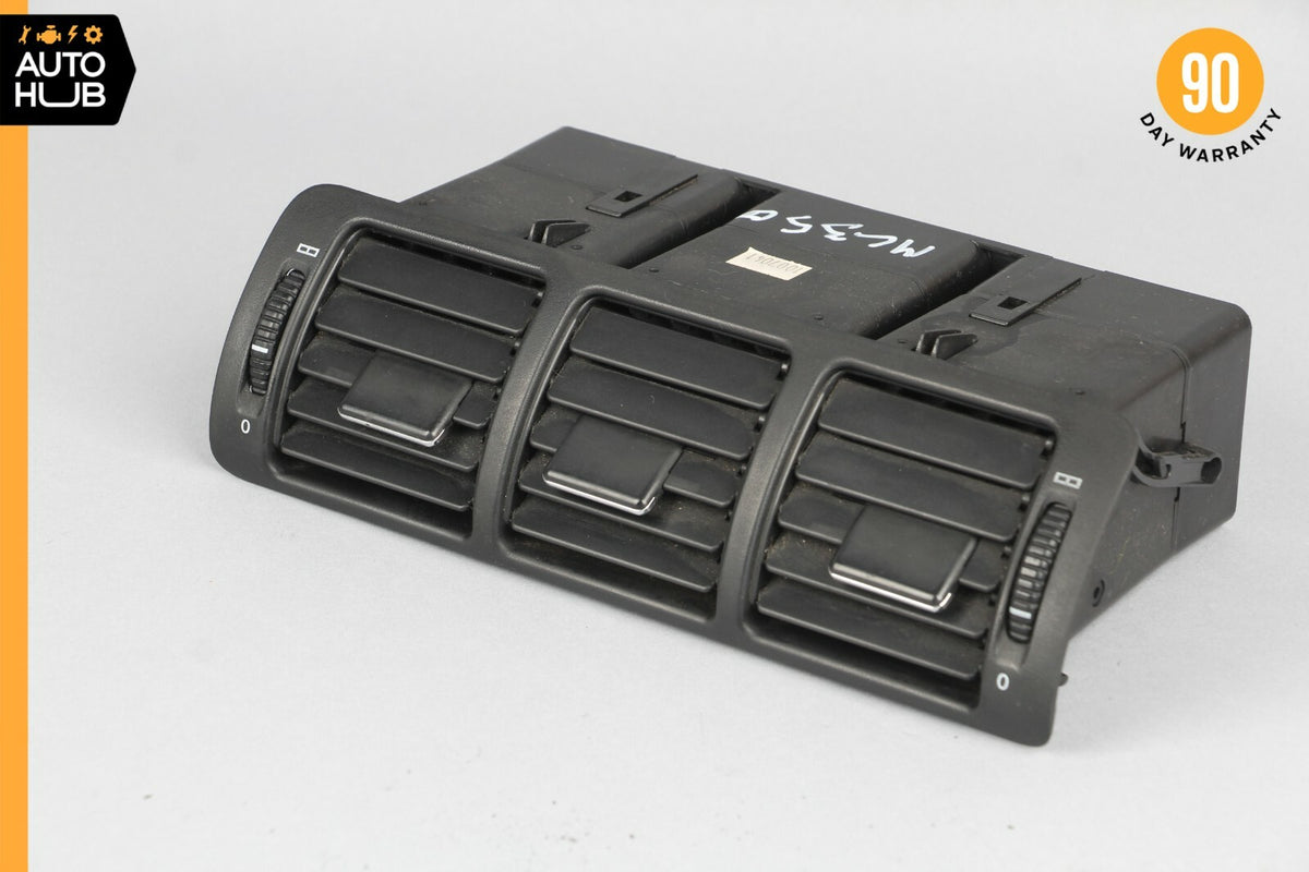 98-05 Mercedes W163 ML350 ML430 Dashboard Center A/C AC Air Vent Black OEM - photo 1