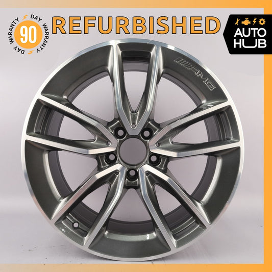 Mercedes W205 C43 AMG C300 8.5 x 19 19" Rear Wheel Rim 2054010801 OEM - photo 1