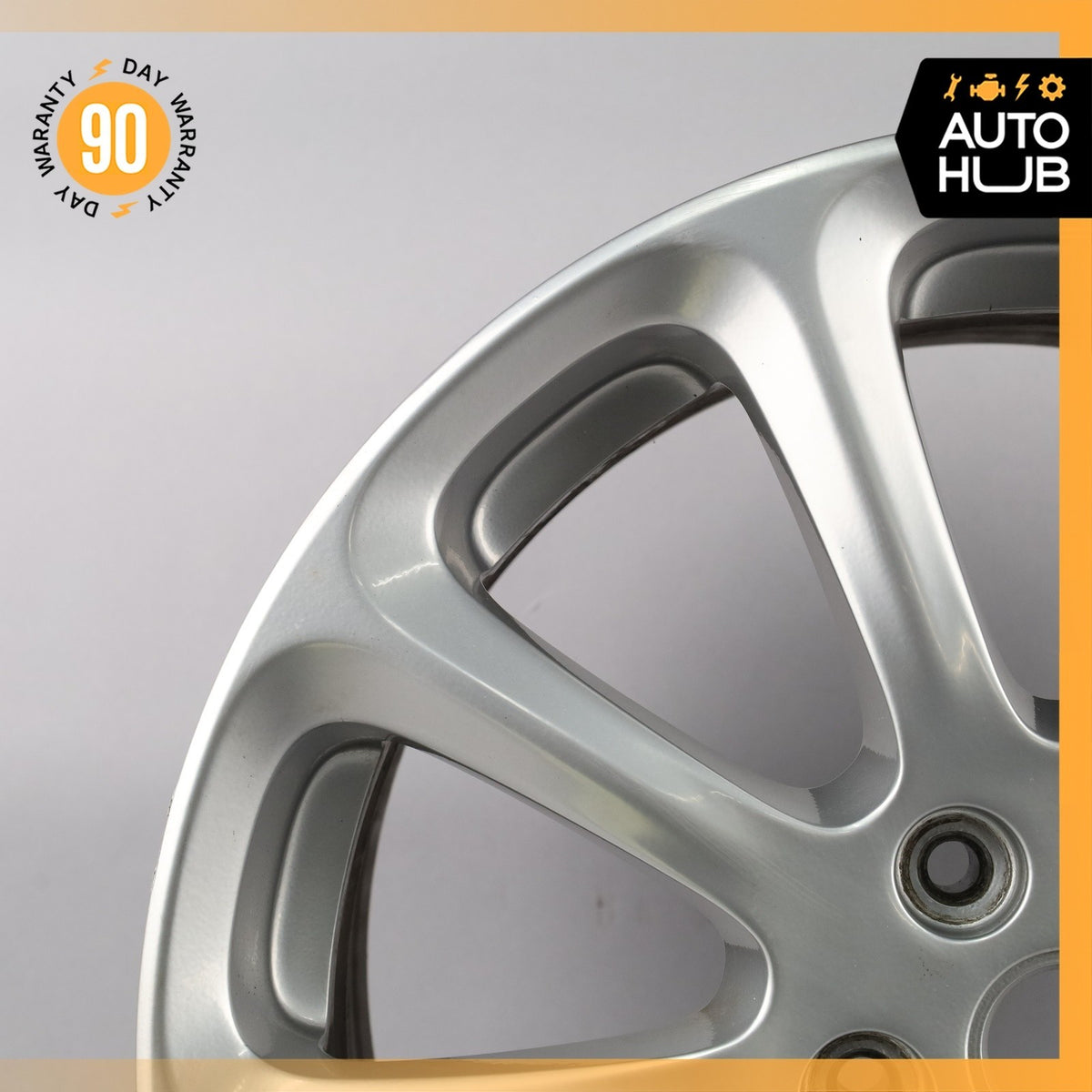Maserati Quattroporte M139 8.5 x 19 19" Front Wheel Rim Silver 193840 OEM - photo 2