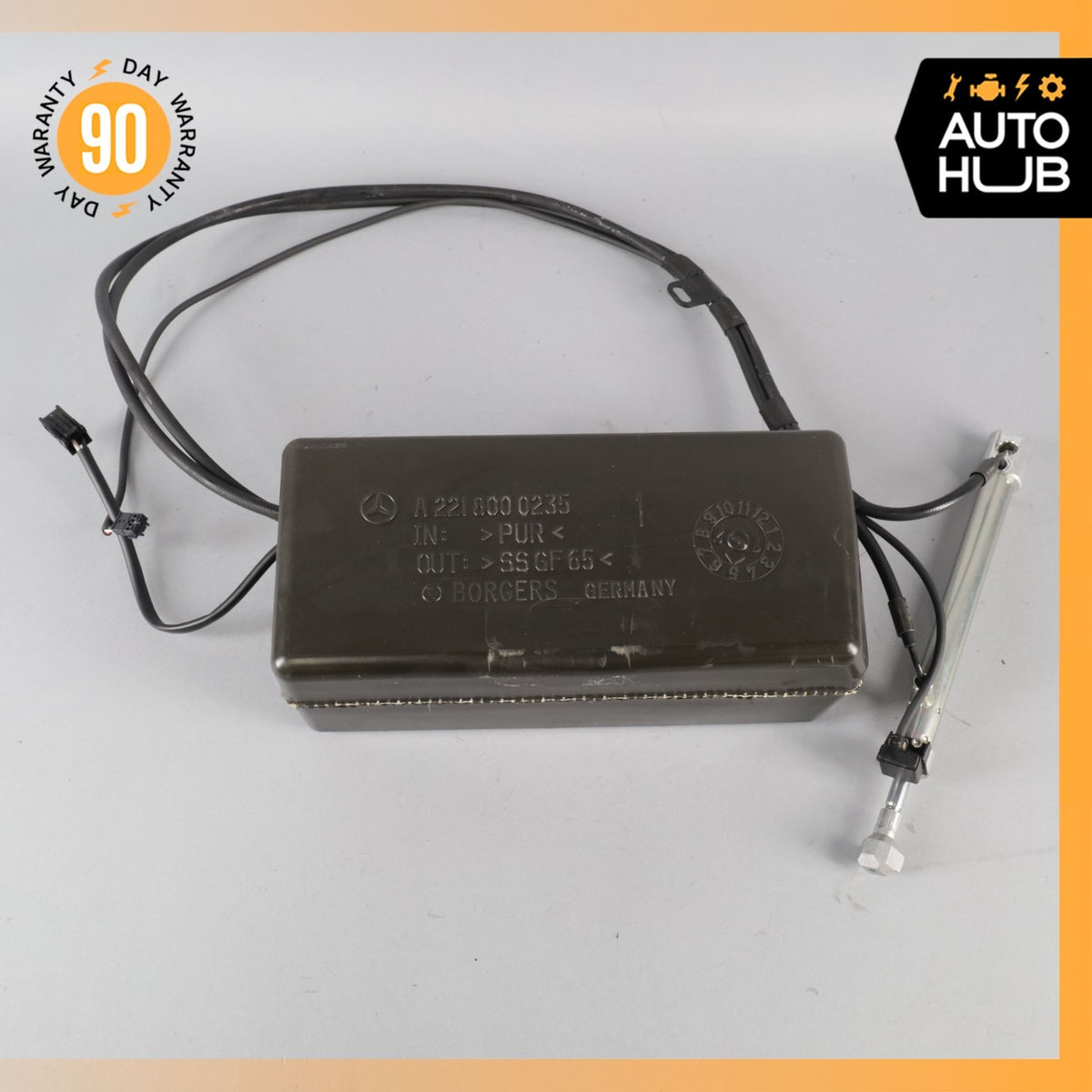 07-13 Mercedes W221 S550 S600 Trunk Lid Locking Hydraulic Pull Down Pump w/ Case - photo 7