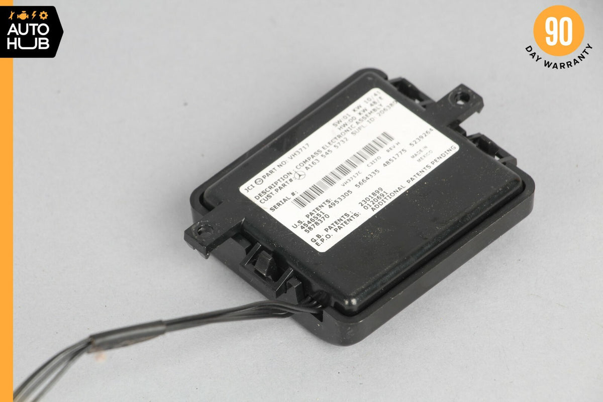 98-05 Mercedes W163 ML500 ML430 ML55 AMG Compass Electronic Control Module OEM - photo 1