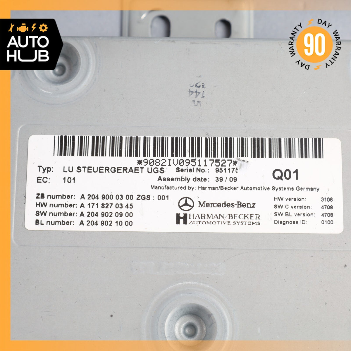 Mercedes X164 GL550 CLS550 Communication Interface Module 2049000300 OEM - photo 8