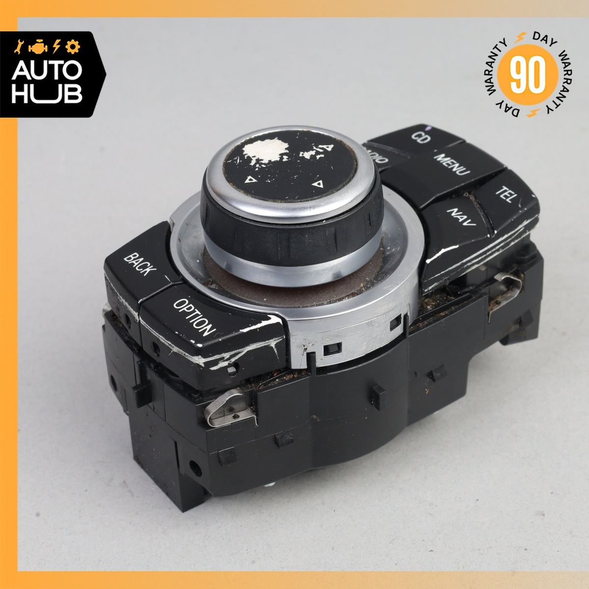 07-14 BMW E70 X5 X6 Center Console iDrive Navigation Multimedia Switch OEM - photo 6