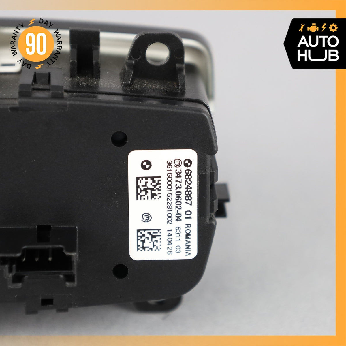 BMW F15 X5 Dash Headlight Head Light Control Switch 6824887 OEM 69k - photo 12