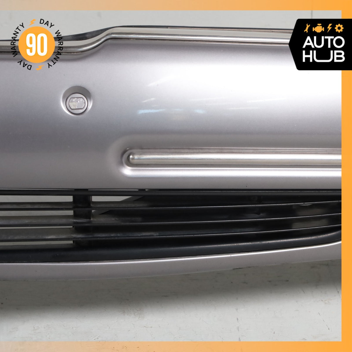 00-02 Rolls Royce Silver Seraph Front Bumper Cover Assembly Silver OEM - photo 6