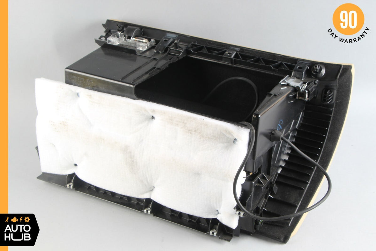 06-10 Mercedes W251 R350 R320 Dashboard Glove Box Storage Compartment Beige OEM - photo 9