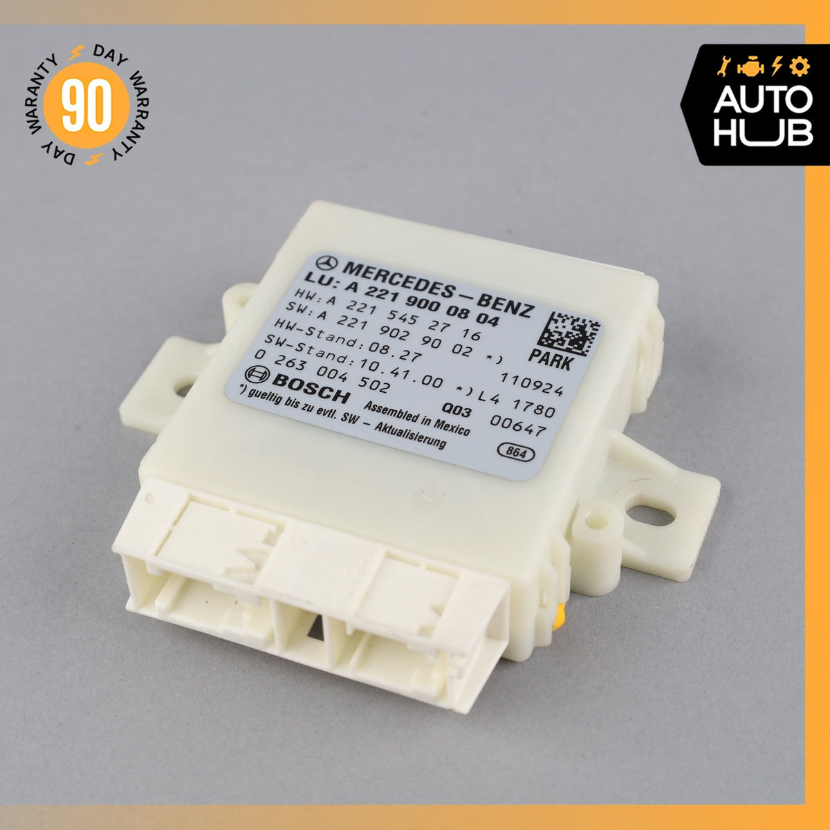 10-14 Mercedes W221 S550 CL550 Rear Parking Parktronic Control Module OEM - photo 1