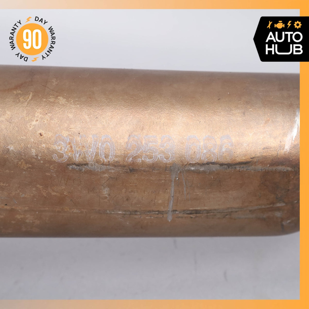 Bentley Continental Flying Spur GT 6.0L Exhaust Downpipe Set 3W0254300A OEM 39k - photo 6