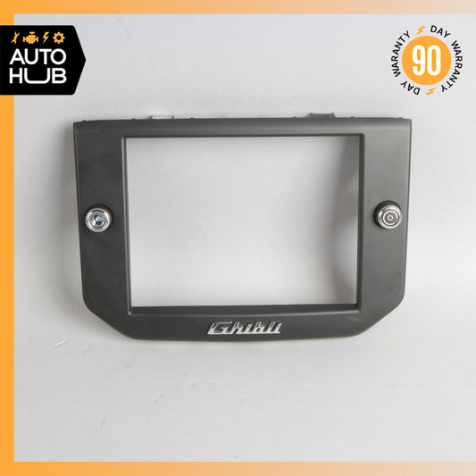 14-16 Maserati Ghibli M157 Center Console Trim Bezel Trim 0895100001 OEM - photo 1