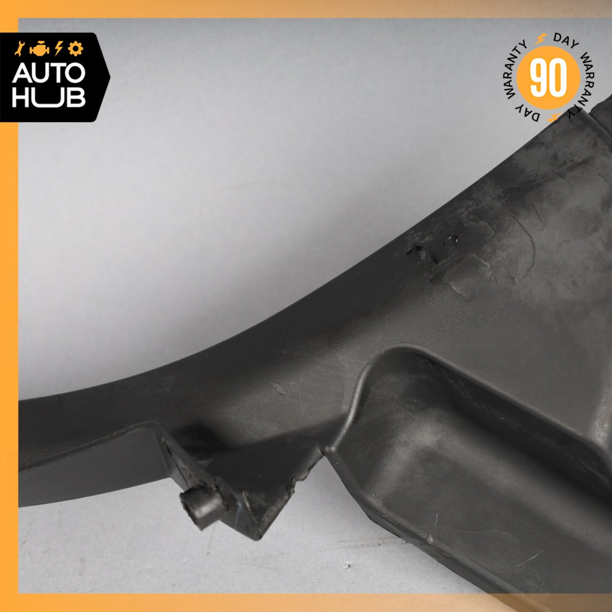02-07 Maserati Coupe 4200 M138 Right Side Under Windshield Trim Panel Black OEM - photo 4