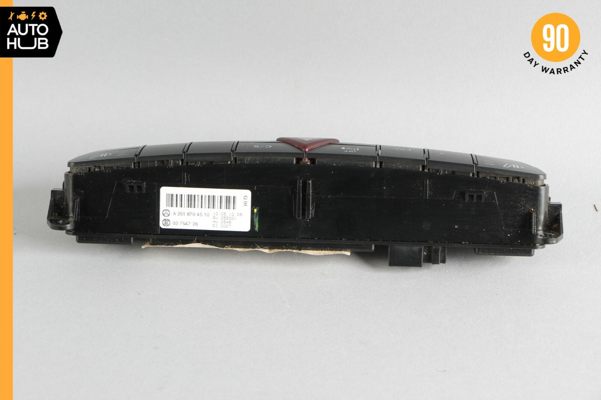 06-10 Mercedes W251 R350 R320 Center Dashboard Hazard ESP Control Switch OEM - photo 4