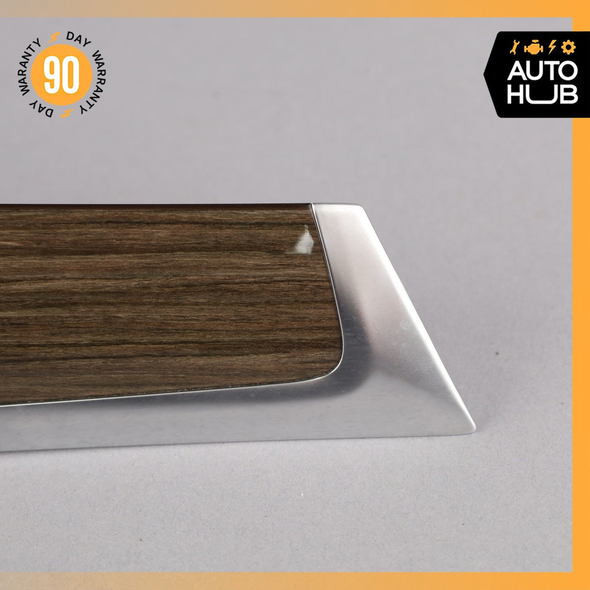 13-15 BMW E84 X1 Right Dashboard Cover Panel Trim Wood OEM 72k - photo 3