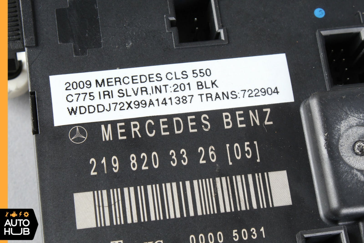 06-11 Mercedes W219 CLS500 CLS550 Door Control Module Rear Left 2198203326 OEM - photo 3