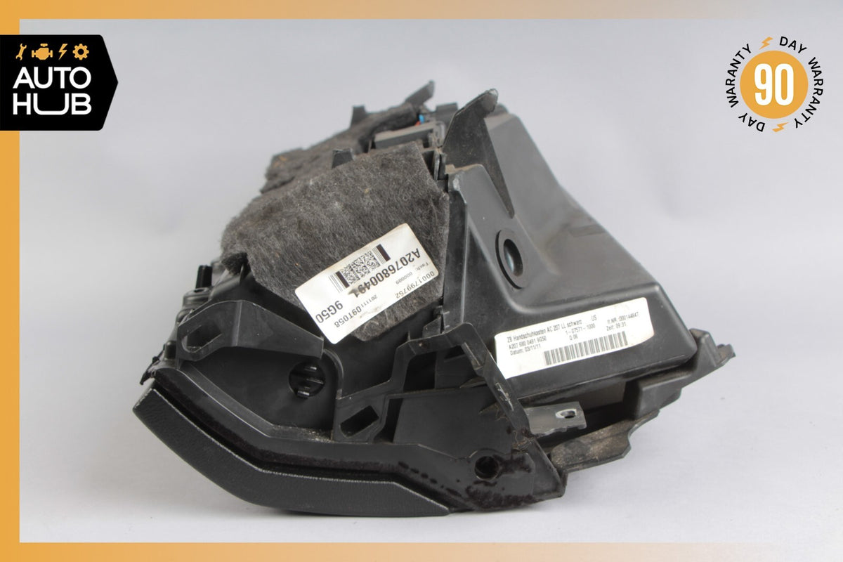 10-13 Mercedes W207 E550 E350 Coupe Dashboard Glove Box Compartment Black OEM - photo 8