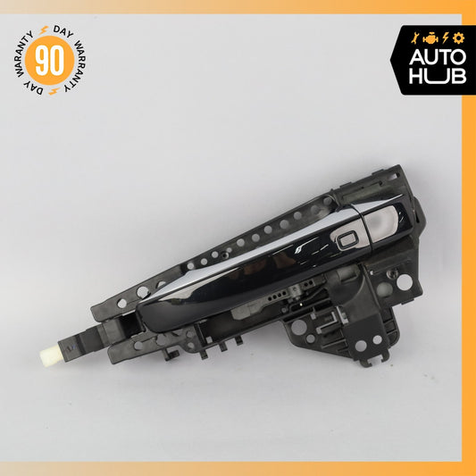 Audi 4G8 A7 S7 Rear Left Exterior Door Handle Black 4H0837885 OEM - photo 1