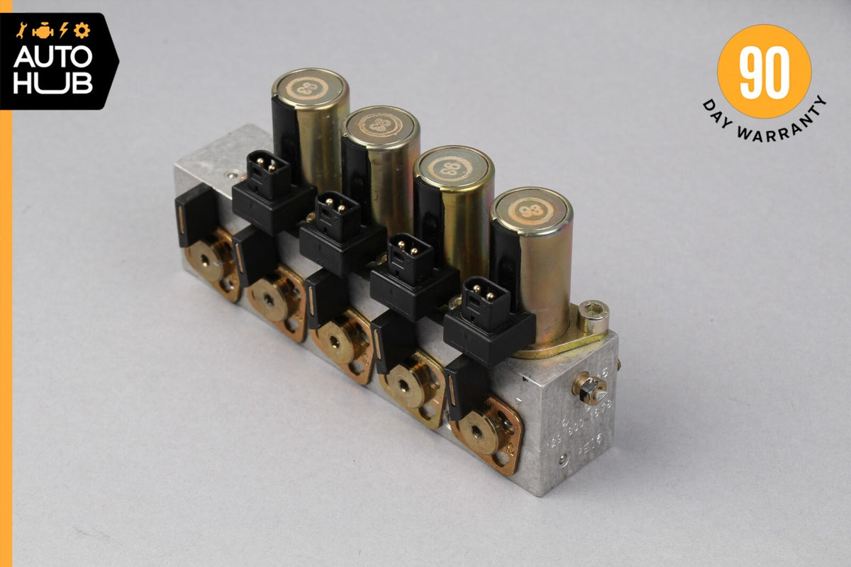 90-02 Mercedes R129 300SL SL500 Right Top Hydraulic Valve Block Solenoid OEM - photo 5