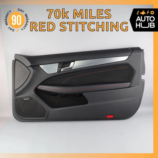 12-14 Mercedes W204 C250 C350 Coupe Front Right Interior Door Panel Black OEM - photo 1