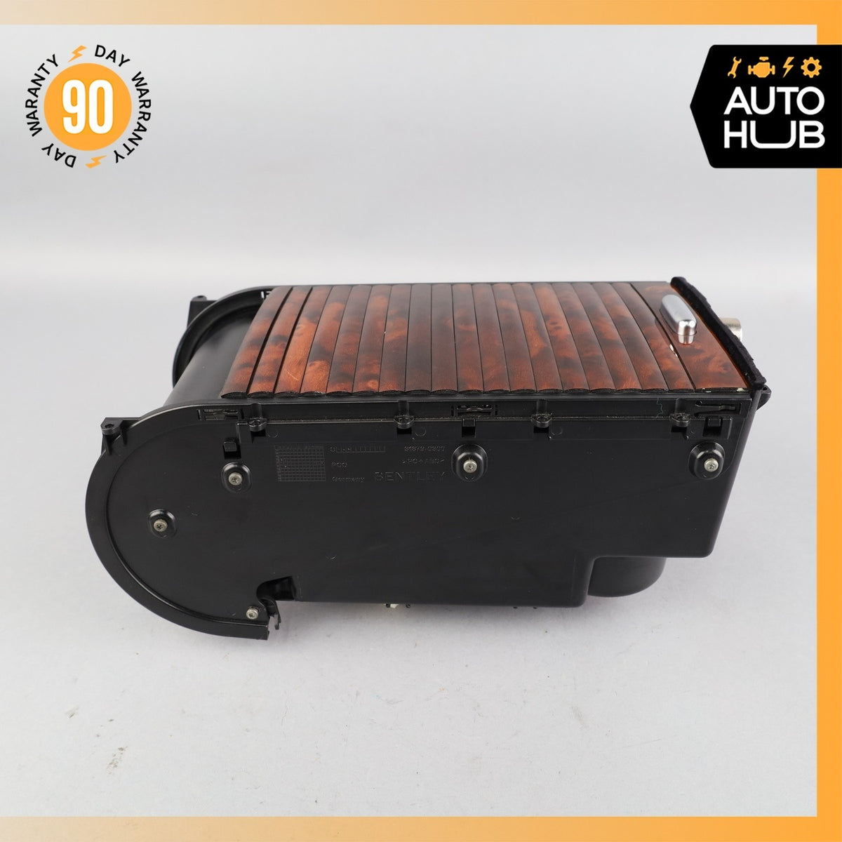 Bentley Continental Flying Spur Rear Center Console Storage Wood OEM - photo 6
