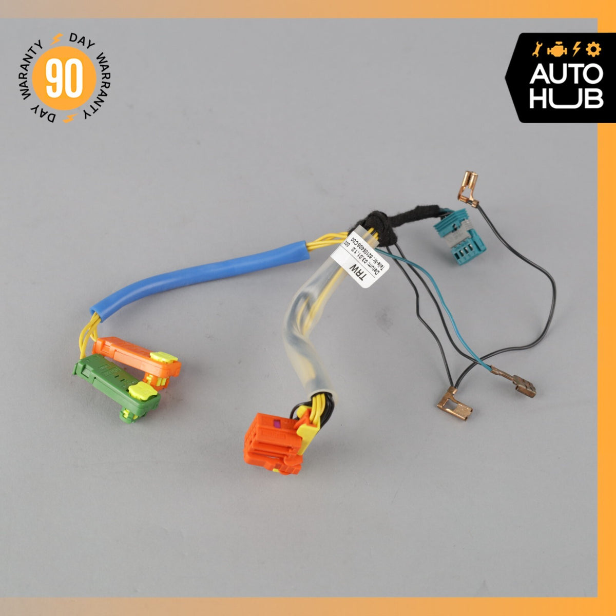 12-18 Bentley Continental GTC GT Steering Wheel Driver Airbag Wiring Harness 71k - photo 2