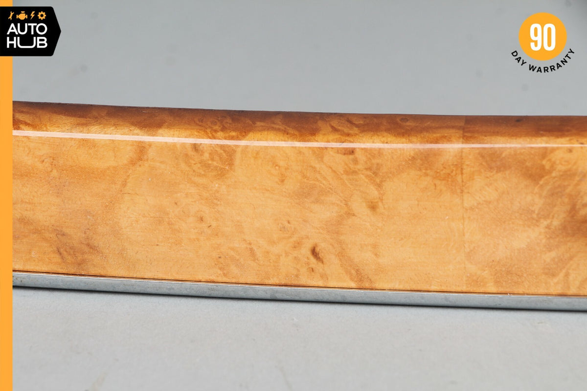 03-06 Mercedes W211 E350 E500 Dashboard Dash Left Trim Panel Wood 2116800371 OEM - photo 5