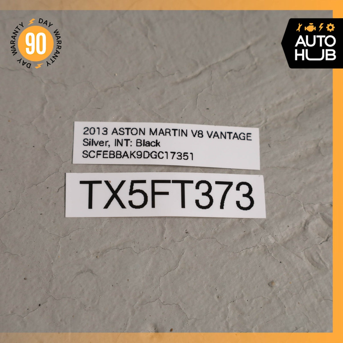 Aston Martin V8 Vantage Front Left Driver Side Floor Carpet Panel OEM 26k - photo 12