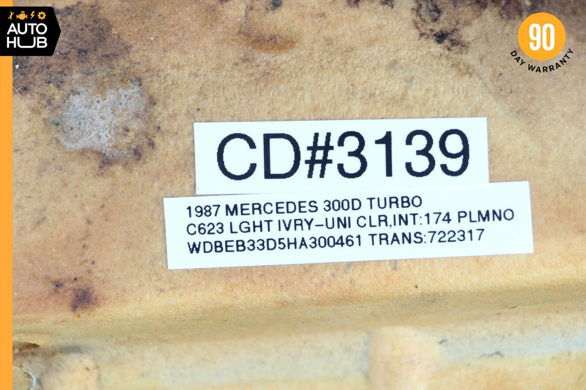86-95 Mercedes W124 300D E420 Left Driver Side Dash Knee Lower Cover Java OEM - photo 12