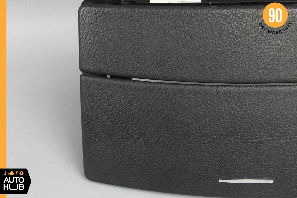 10-13 Mercedes W221 S400 S550 Dashboard Center Console CD Player Cover Black OEM - photo 3
