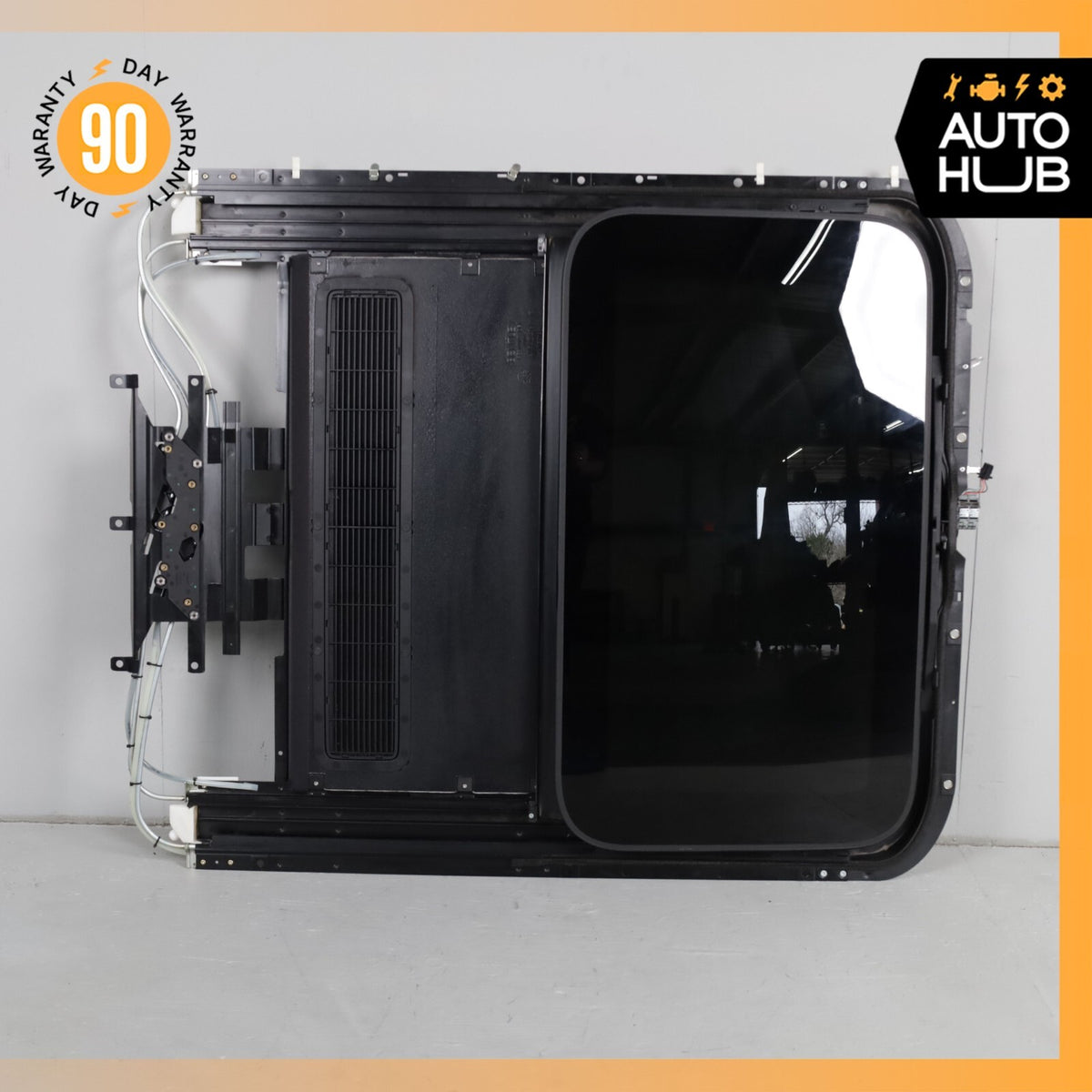 Bentley Continental Flying Spur Top Upper Sun Roof Sunroof Glass Rail Frame OEM - photo 2