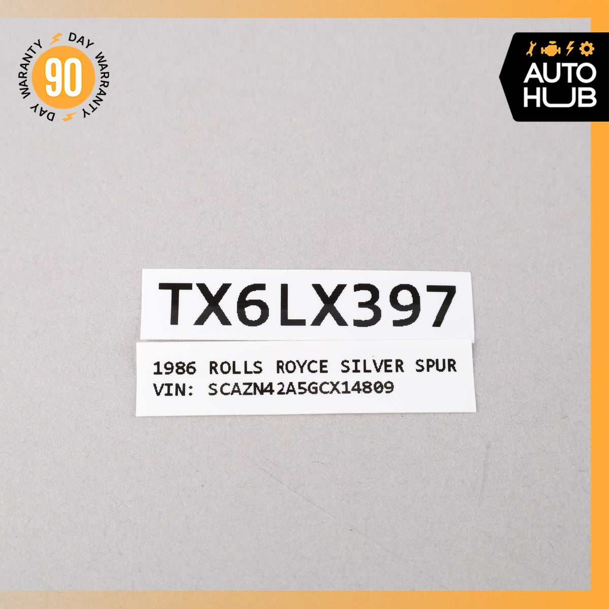 81-89 Rolls Royce Silver Spur Mulsanne Right Exterior Door Moulding Trim OEM 40k - photo 16