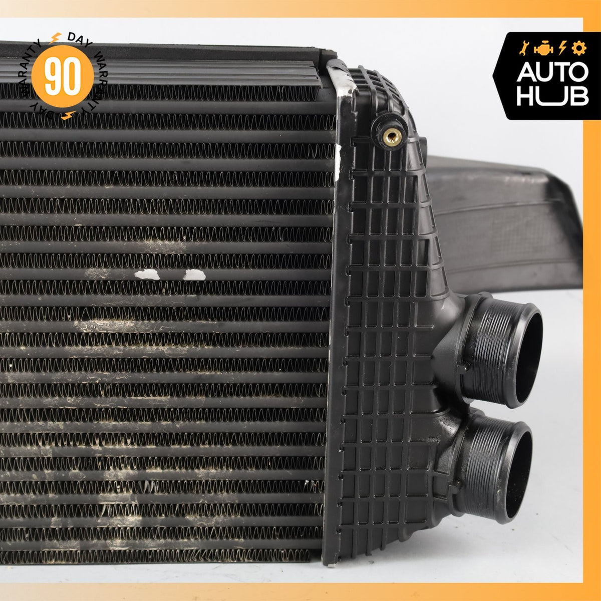14-24 Maserati Quattroporte M156 Left Turbocharger Intercooler w / Air Duct OEM - photo 12