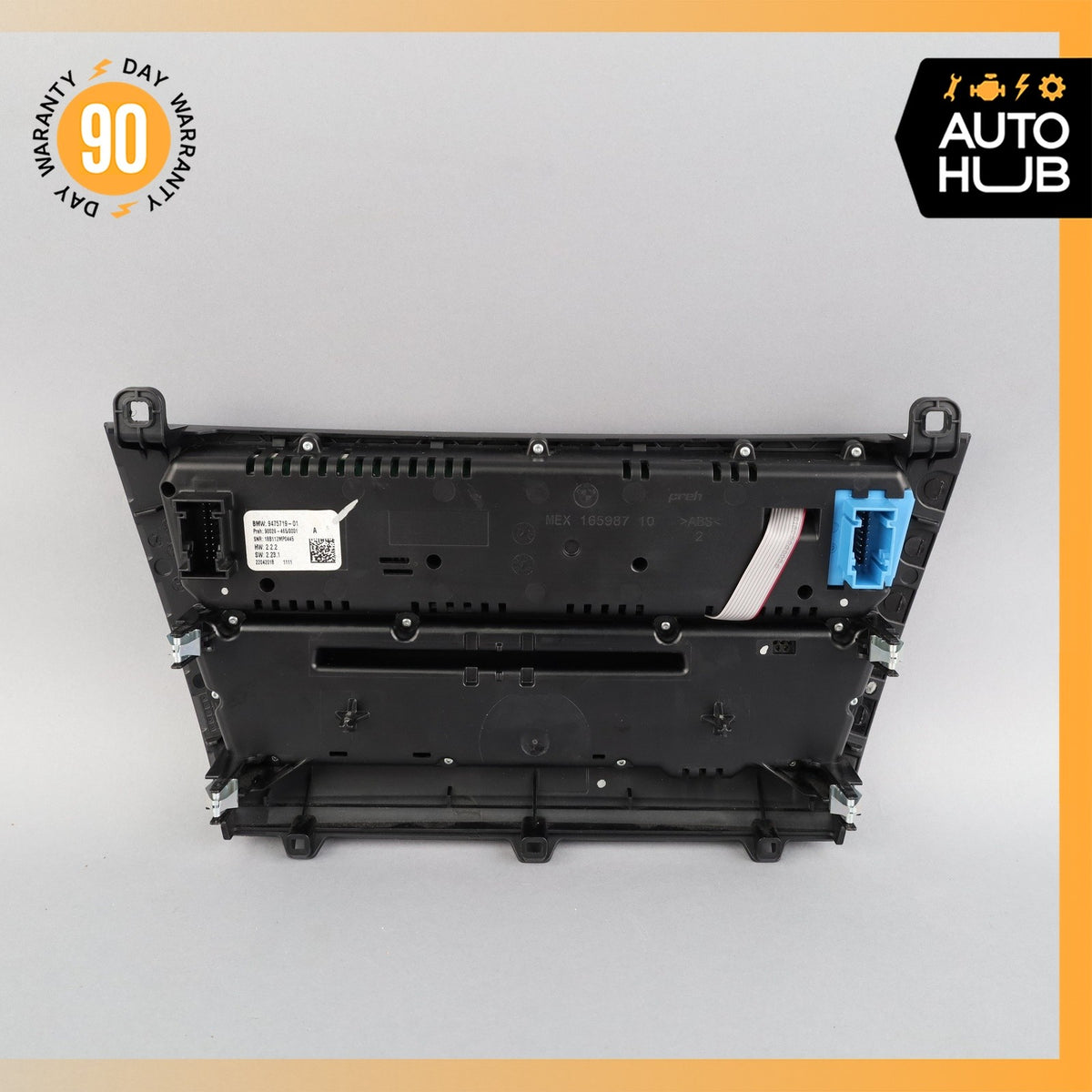 14-19 BMW F15 X5 A/C AC Climate Temperature Radio Control Switch 64119388808 OEM - photo 6
