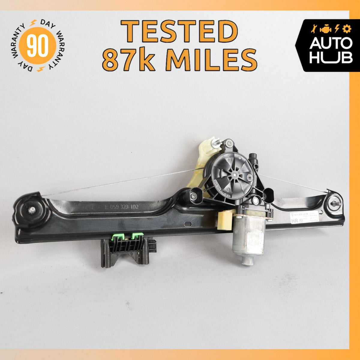 17-23 Porsche Panamera 971 Rear Right Window Regulator Motor 971839402B OEM 87k - photo 1