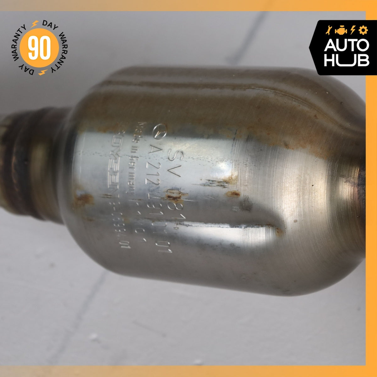 Mercedes W212 E350 RWD Engine Exhaust Downpipe Set OEM 70k - photo 13